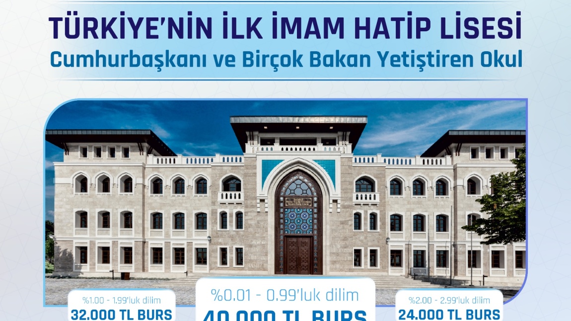 TÜRKİYE'NİN İLK İMAM HATİP LİSESİ